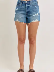 Judy Blue High Waisted Rigid Shorts