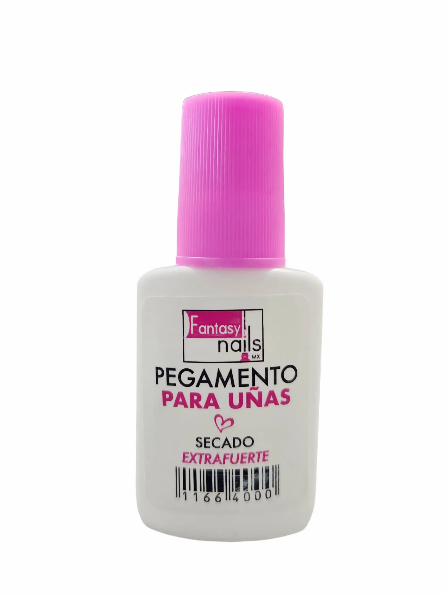 Fantasy Nails Extra Strong Nail Adhesive (15ml), Manicure Glue for Gentle Application & Fast Firm Drying