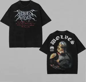 DARC SPORT Dark Legion Premium Tee, Ultra Heavyweight Vintage T-Shirt with Shadow Warrior Graphic, Fierce Streetwear Aesthetic for Fighters, Gym Fit Daily Wear, Concert Outfit, Gift for Him, Mens