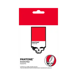 Grateful Red Enamel Pin