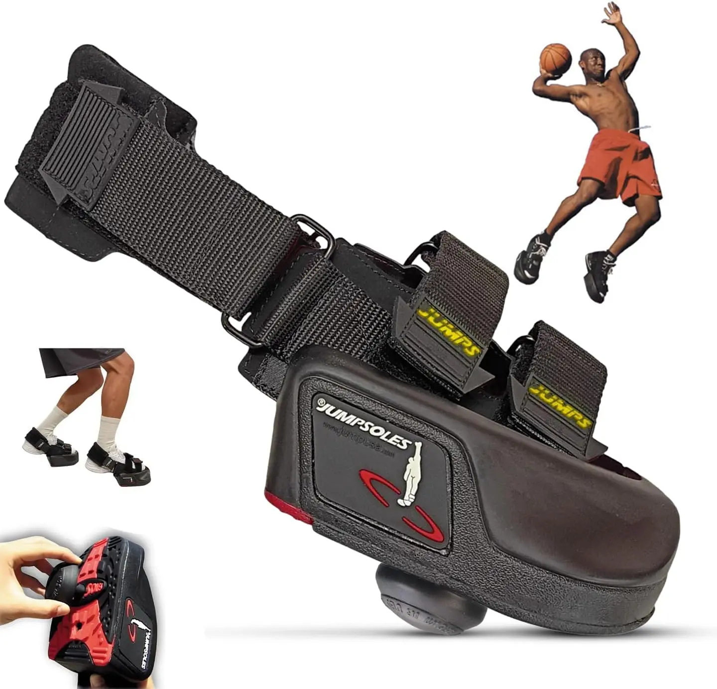 Jump Training System – Vertical Leap Speed & Agility Trainer Improves Foot & Ankle Strength Jump Shoes for basketball, volley ball and high jumps training with Volleyball Equipment