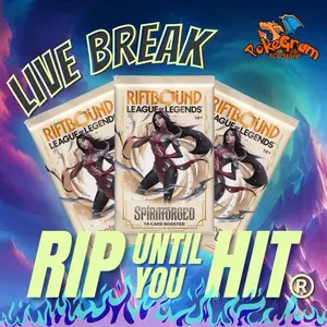 RTYH Riftbound League of Legends Spiritforged Rip Until You Hit Booster Packs