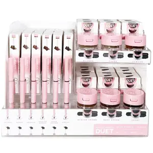 Beauty Creations Duet Brow Powder + Pomade Gel Tint + Brow Pencil - Wholesale 72 Units + 12 Tester (DUET-PODPT)