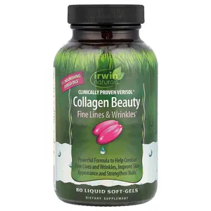 Irwin Naturals Clinically Proven Verisol® Collagen Beauty, 80 Liquid Soft-Gels