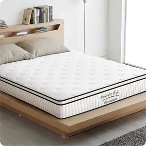 CHUNOVA Hybrid Mattress in a Box with CertiPUR-US Foam, Fiberglass-Free Breathable Top Cover, Isolated Motion, Medium Firm | 10", 12" Thicknesses | Twin, Full, Queen, King Sizes