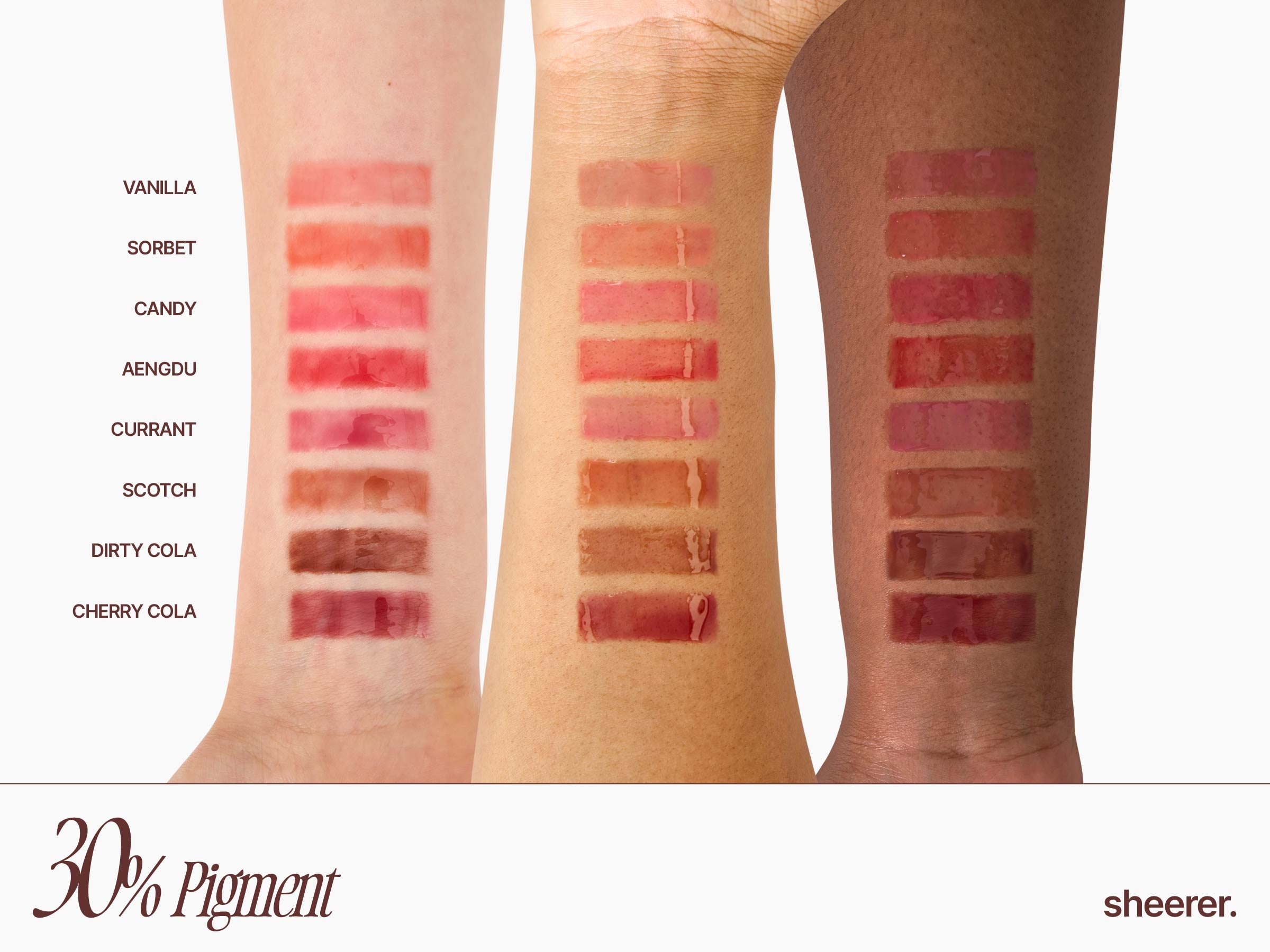 [TikTok Shop Exclusive] fwee Voluming Gloss Cola Duo — Cherry Cola & Dirty Cola (30% / 70% Pigment Options) | Hydrating, Non-sticky, Line Smoothing | Stocking stuffers, Gift