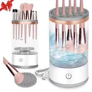 Electric Makeup Brush Cleaner, Automatic Brush Cleaning Machine, Daily Use Cosmetic Tool, Christmas Gift & White Elephant Gift Electric Makeup Brushes Cleanser