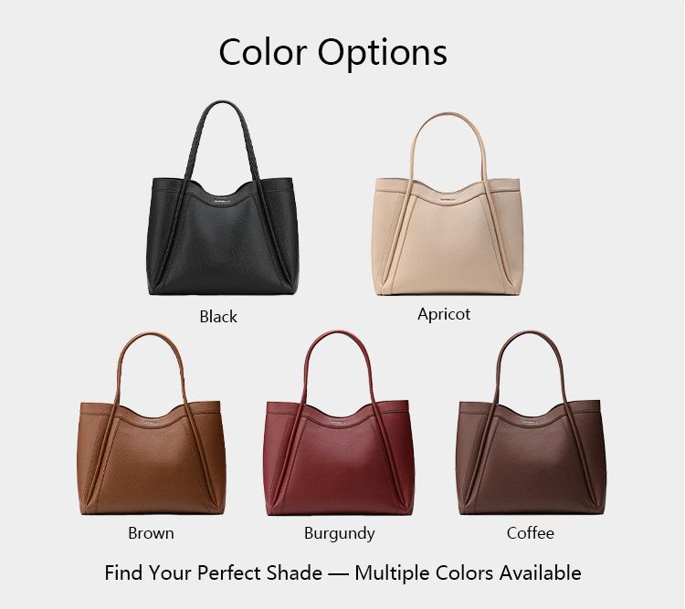 NEWBELLA Kelly L Size 2 PCS Set Tote Bag - Work Daily PU Material,elegant stylish purse for women, dealsforyoudays,FallFreshness