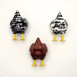 Fun Gift Fridge Magnets Creative Decorative Magnetic Chicken Set, Unique Refrigerator Accessories, Perfect Present Idea