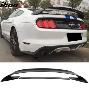 Rear Spoiler Wing for Ford Mustang 2015-2023 GT350R Style Glossy Black ABS