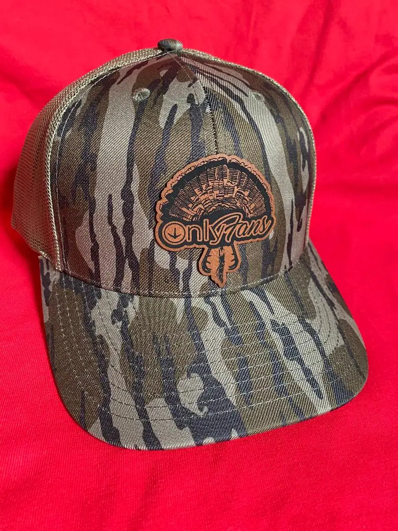 Only Fans turkey hunting SNAPBACK HAT CAMO