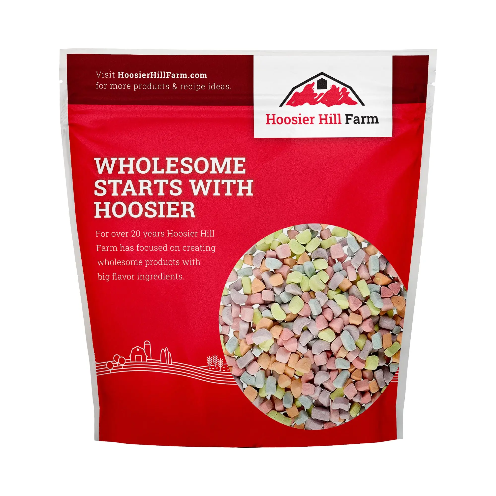 Hoosier Hill Farm Cereal Marshmallows, 1.5LB (Pack of 1) Hoosier Hill Farm Cereal Marshmallows, 1.5LB (Pack of 1)