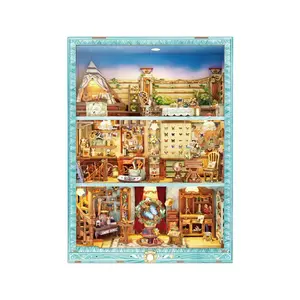 TONECHEER 3D Wooden Puzzle DIY Story Frame Kit (Travel Collector) tiktokshopspringglowup