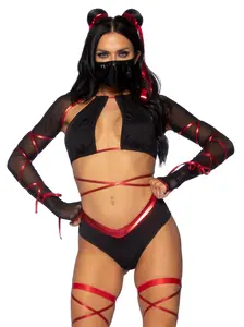 Leg Avenue Lethal Ninja Costume - Halloween Costume and Cosplay