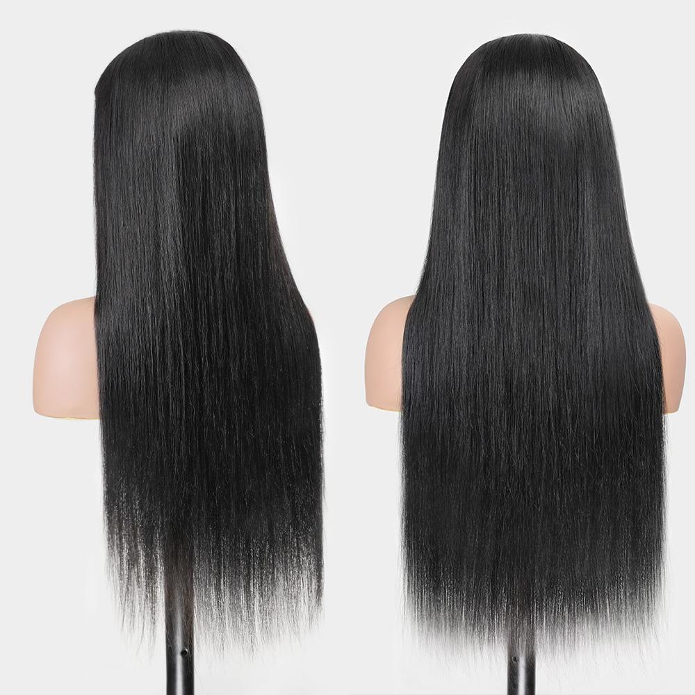Live Menglle Hair Side Part Straight 13X4 Lace Front Wig With Baby Hair Pre Everything Glueless Quick Wear Human Hair Wigs 200% Density Natural Color#Springfresh#GiftedInLove#Colorpopwig#Menglleclipins