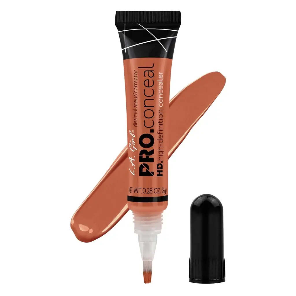 Pro Concealer - Lightweight, Creamy Texture with Brush-tip Applicator - Balm for All Skin Types - Blemish, Color