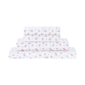 Modern Threads Printed 3-Piece sheet set Sweet Rose Ivory Twin Modern Threads Printed 3-Piece sheet set Sweet Rose Ivory Twin