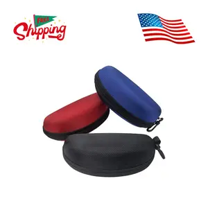 3 Pack Sunglasses Case, Eyeglasses Case for Men and Women