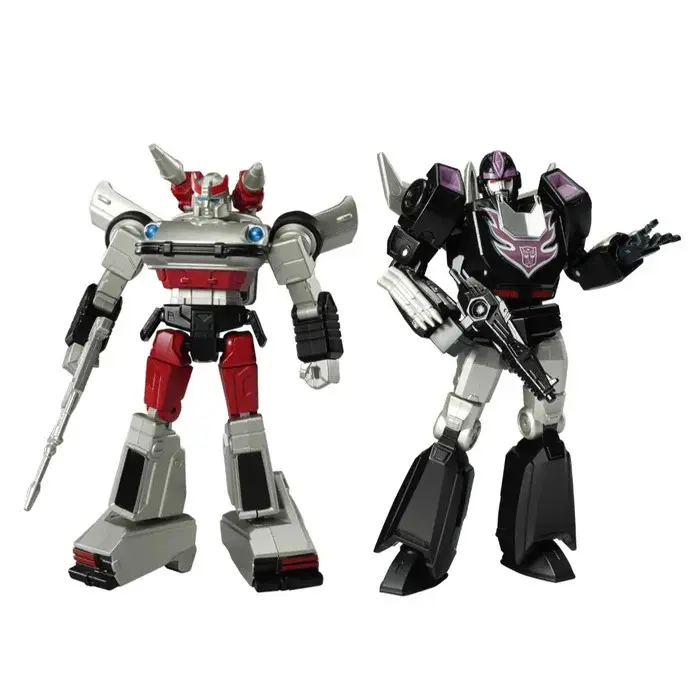 TRANSFORMERS AMK Mini Series Wave 2 - Generation 1 Iconic Autobots Model Kit Action Figure, Poseable with Articulated Joints, Authentic Character Design (Jazz/Prowl/Rodimus Prime), Adult Collectibles Toy, Poseable Figures