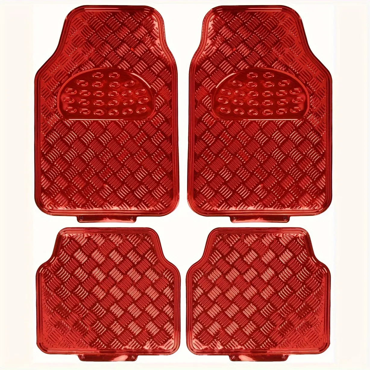 4-piece set suitable for car floor mats - waterproof, dustproof, easy to clean, suitable for SUVs and trucks, complete set of car floor mats, Car Accessories, Accessories For Car