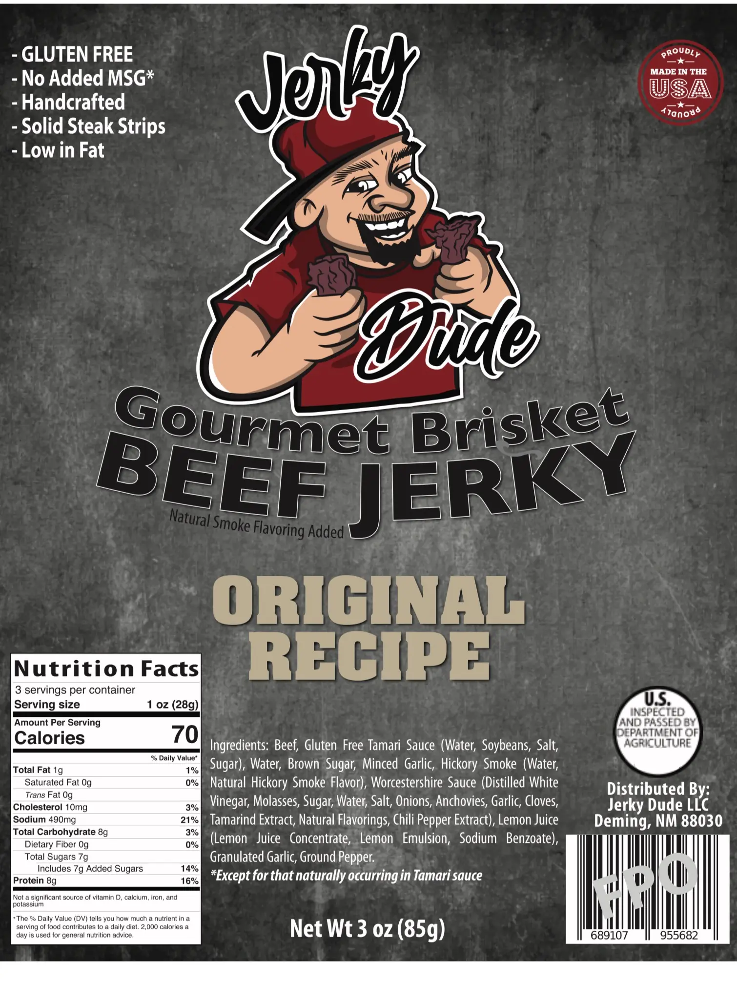 Original Recipe Brisket Jerky