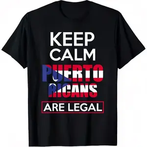 Puerto Ricans Puerto Rico T-Shirt, Suitable for All Men And Women Outdoor Short-Sleeved T-Shirts in All Seasons Shirt Printed in USA