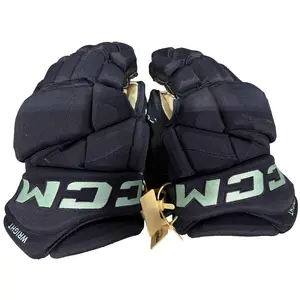 S. Wright #51 Used Gloves CCM Navy