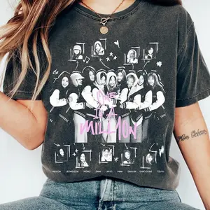 Comfort Colors TWICE Shirt, TWICE T-Shirt, Vintage 90s Bootleg Style Jihyo TWICE T-Shirt Kpop Apparel, Aesthetic Twice Merch