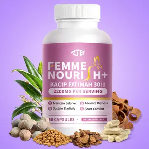 ZTEE FEMME NOURISH+ with Maca Root, Manjakani, Slippery Elm & Fenugreek – Supports and Maintains Women’s Health, Enhances Life Experience and Overall Well-Being