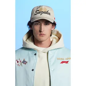 Formula 1 Men's x Pacsun Suzuka Cream Racing Snapback Hat