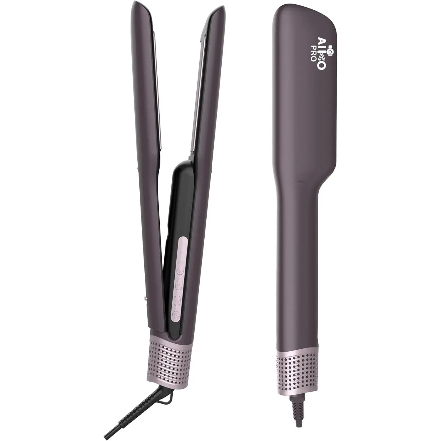 AirGlide 2-in-1 Wet to Dry Hair Straightener & Blow Dryer with High Speed Airflow Featuring AI Heat Control. Frizz-Defying Ions • Ultra-Light • Damage-Free Smart Styling Tool for Straight & Sleek Hair