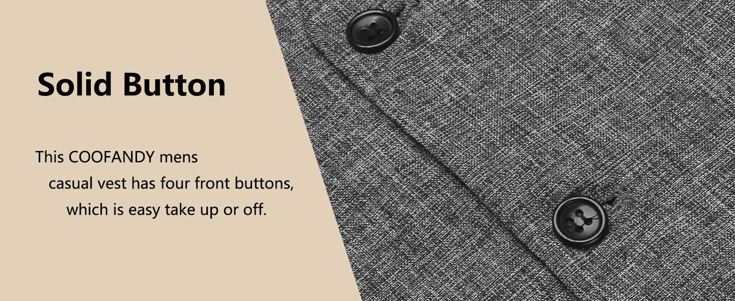 COOFANDY Men's Vests Casual Business Vests Lightweight Waistcoat Slim Fit Suit Vest COOFANDY Men's Vests Casual Business Vests Lightweight Waistcoat Slim Fit Suit Vest