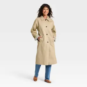 Women's Twill Trench Coat - Universal Thread