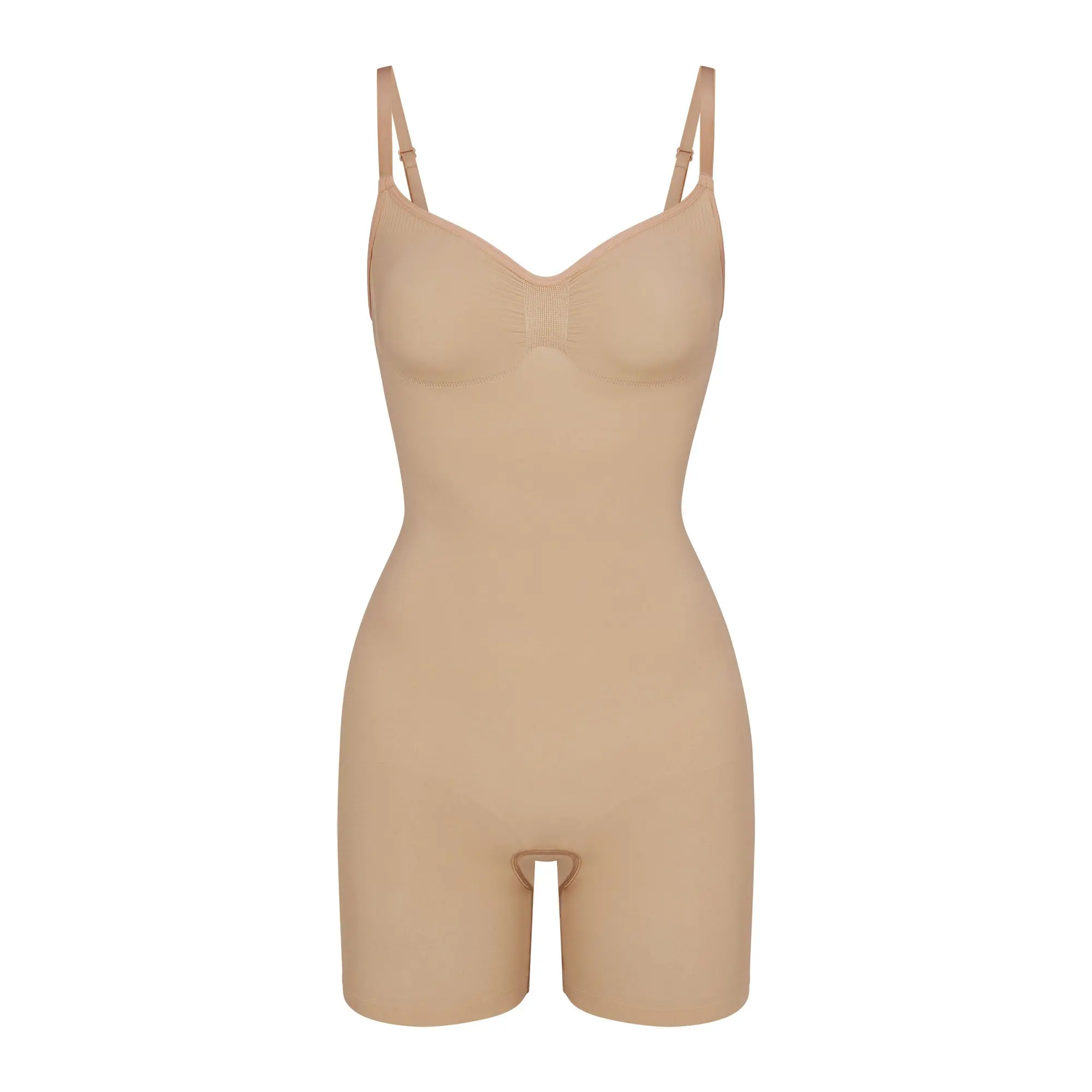 SKIMS SEAMLESS SCULPT MID THIGH BODYSUIT