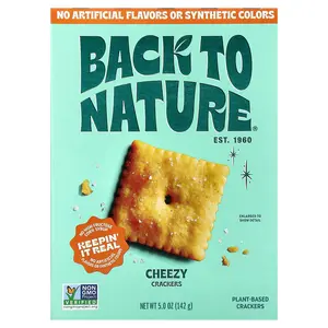 Back to Nature Crackers, Cheezy, 5 oz (142 g)