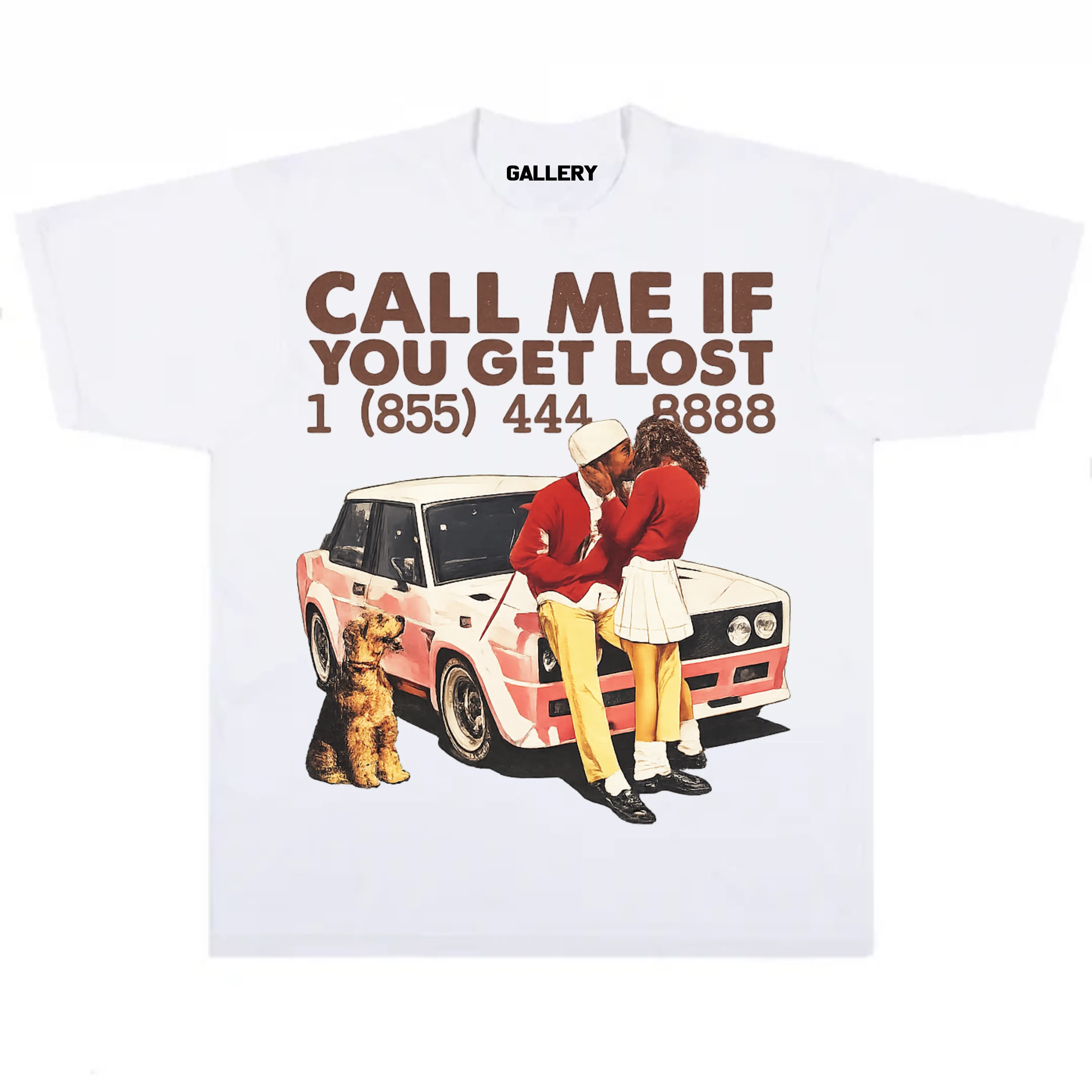 Vintage Pop Culture Call Me if You Get Lost T-Shirt