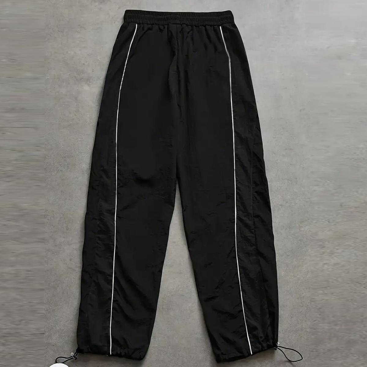 Men's casual athletic pants relaxed fit with drawstring cuffs lightweight fabric perfect for everyday wear