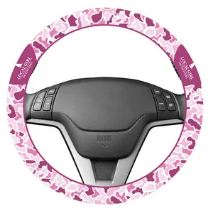Local Girl Steering Wheel Cover - Pink Localflage - L5210004-LCP
