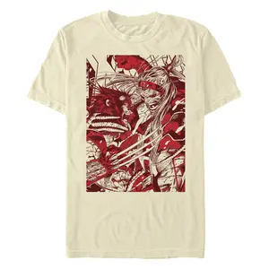 Men's Marvel Wolverine vs Omega Red T-Shirt