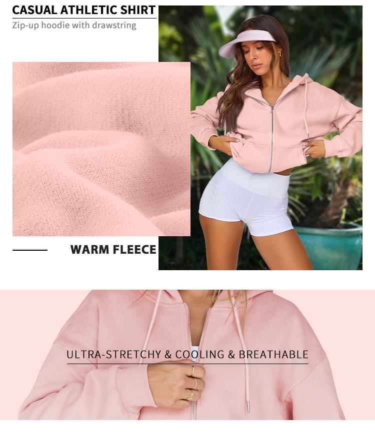 Automet Womens Zip Up Hoodies Oversized Sweatshirts Fall Fashion Outfits Casual Jackets 2025 Winter Clothes SpringStatements