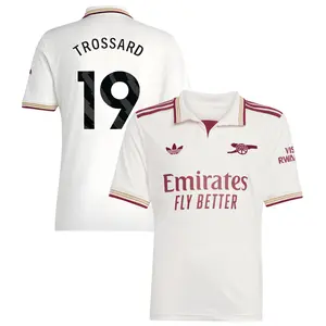 Beige Color ARS Trossard 3rd 25/26 Jersey, ARS Trossard Beige Color 3rd Short Sleeve Soccer Jersey