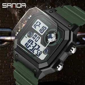 Retro Square Digital Sport Watch | Waterproof, Trendy Design | Iconic Active Wristwear oval quartz