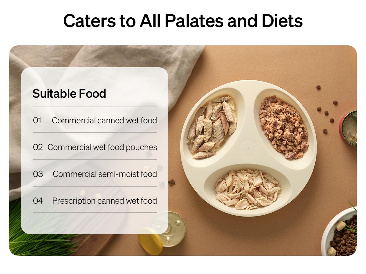 PETLIBRO Automatic Cat Feeder, Refrigerated wet food dispenser with WiFi control, 3 days freshness, 3 timed meals, quick cooling Feeding PETLIBRO Automatic Cat Feeder, Refrigerated wet food dispenser with WiFi control, 3 days freshness, 3 timed meals, quick cooling Feeding