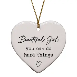 Beautiful Girl You Can Do Hard Things - Sentimental Gift -