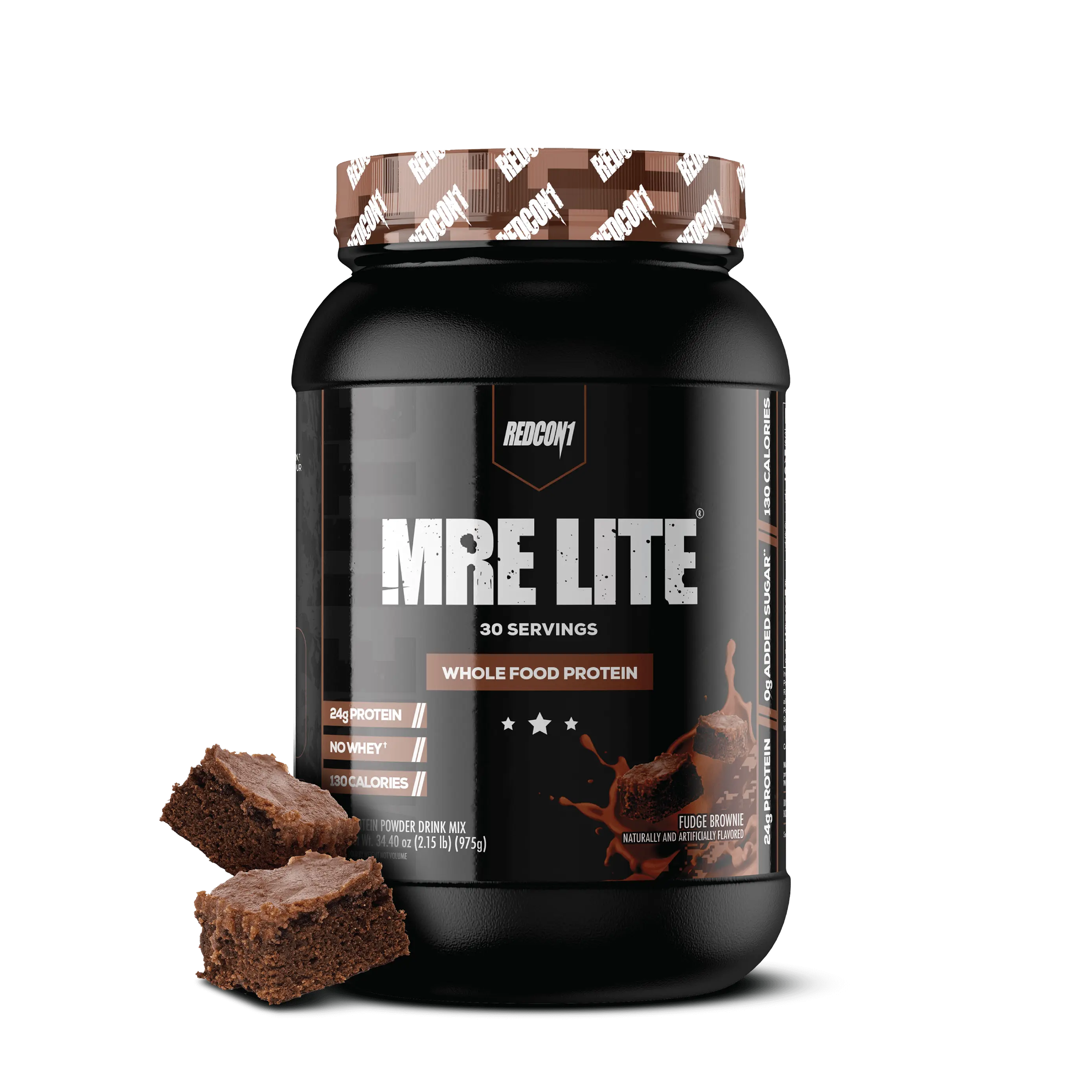 REDCON1 MRE Lite Whole Food Protein Powder - Low Carb & Whey Free Meal Replacement with Animal Protein Blends - Easy to Digest Supplement Made with MCT Oils (30 & 20 Servings)