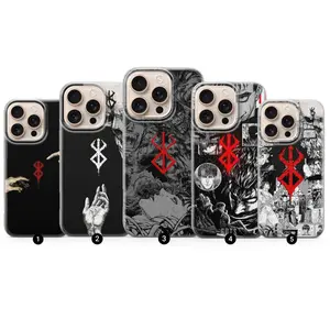 Berserk Manga Phone Case Compatible with iPhone X, 11, 12, 13, 14, 15 & more
