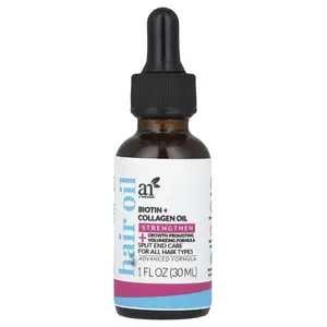 artnaturals Hair Oil, Biotin + Collagen Oil, 1 fl oz (30 ml)