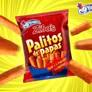 12 bags  Cappy palitos de papa con Ketchup  Snack Crispy delicius flavor