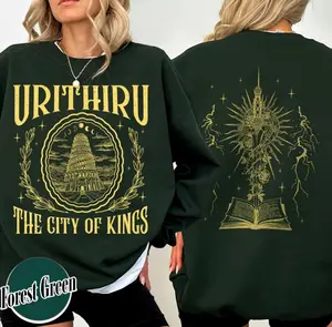 2 Side Urithiru City Of Kings Sweatshirt, Stormlight Archive Shirt, Way of Kings Book Lover Tee, Casual Style, Easy to Wear, Just