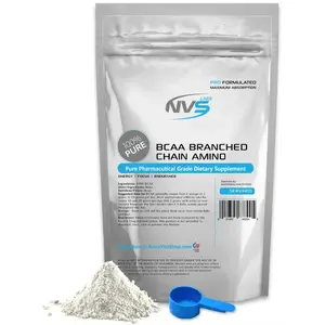 5.5 lb BRANCHED CHAIN AMINO ACIDS - BCAA FREE FORM - 2500g PURE KOSHER POWDER